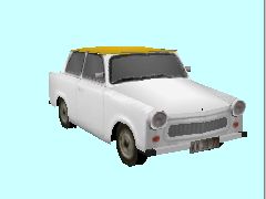 Trabant_601_weiss_gelb_Limo