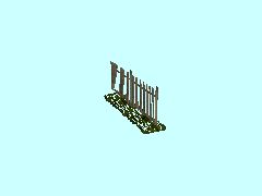 Staketenzaun5m